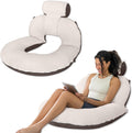 INSEN Reading Pillow for Sitting in Bed - Comfort and Support
