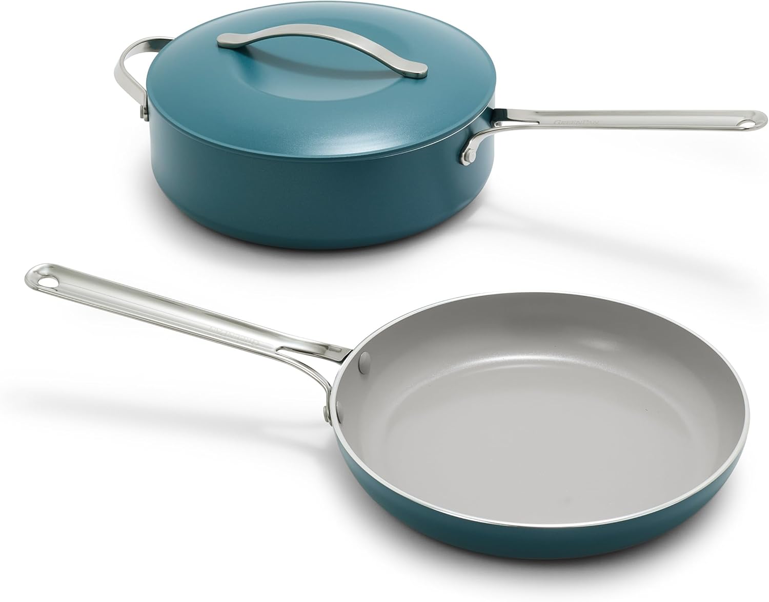 GreenPan Nova 10 Frying Pan and 4.37QT Saute Pan Set