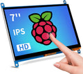 Raspberry Pi 7in Touchscreen Monitor 1024x600 - Compact HD Display