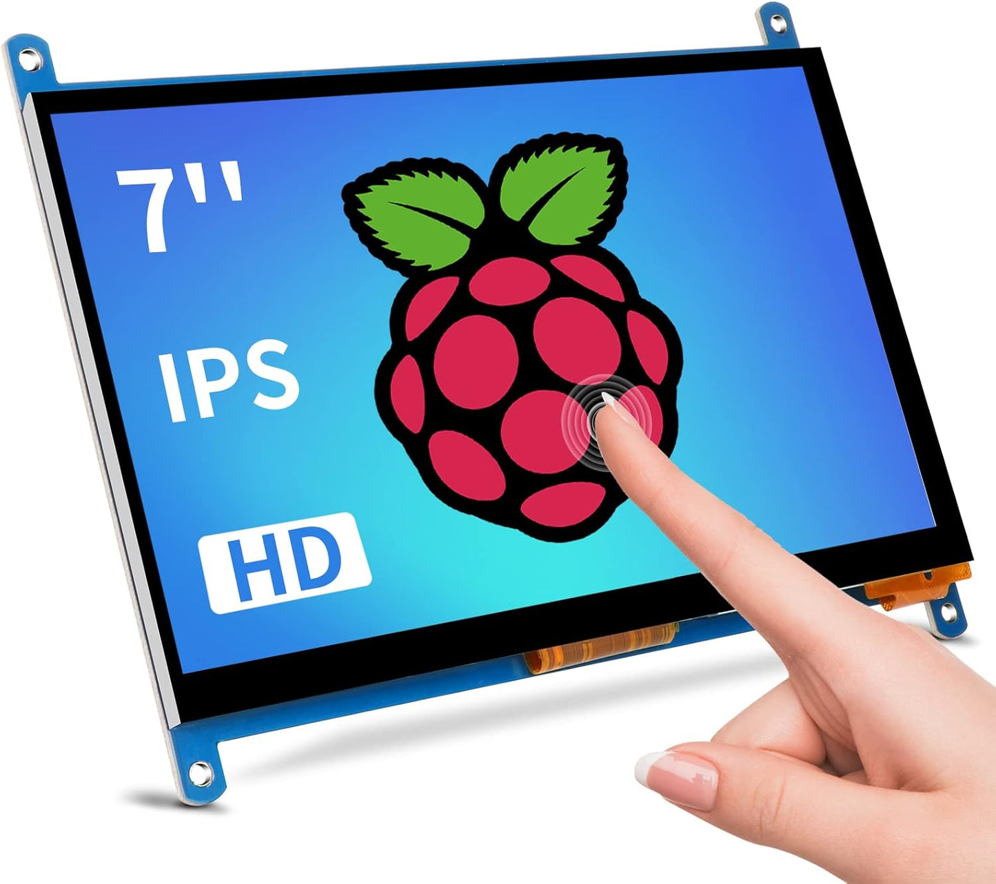 Raspberry Pi 7inch Touch Screen Monitor with HDMI and IPS Display