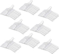48 Pieces Satin Padded Hangers with 360 Swiveling Hook for Clothes