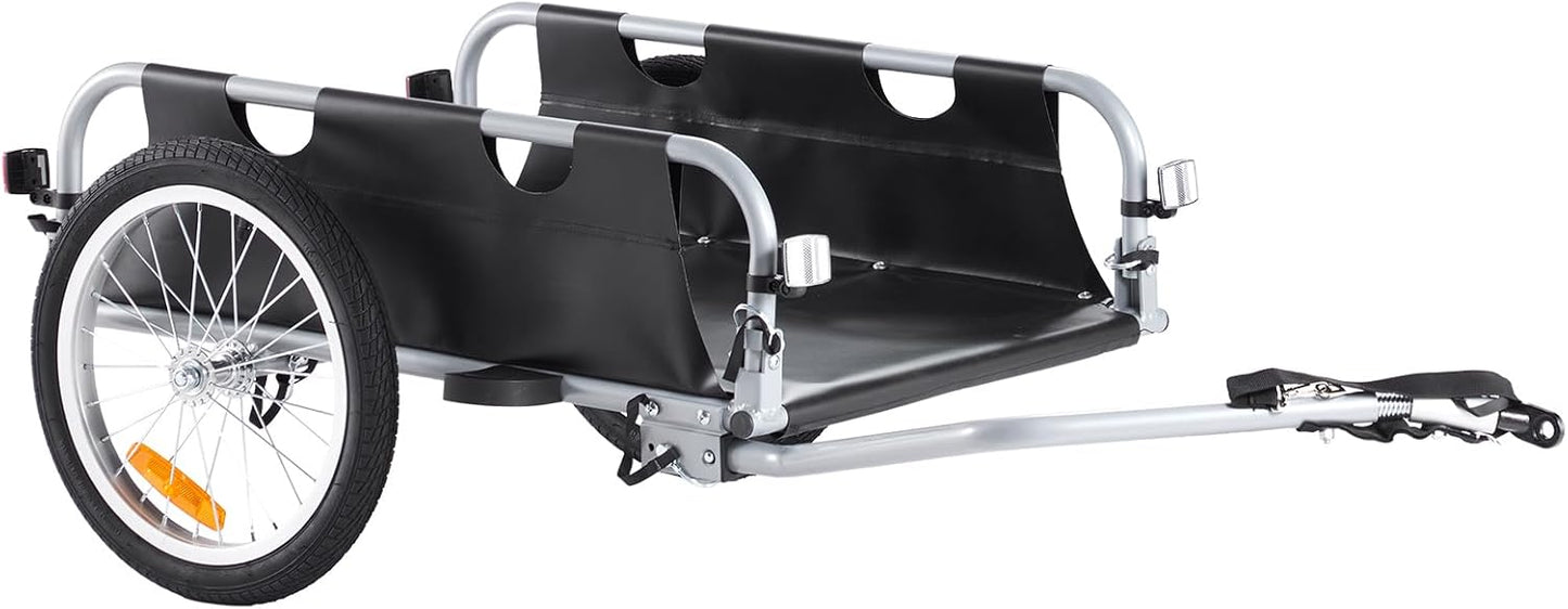 VEVOR Bike Cargo Trailer: Heavy-Duty Bicycle Wagon Cart