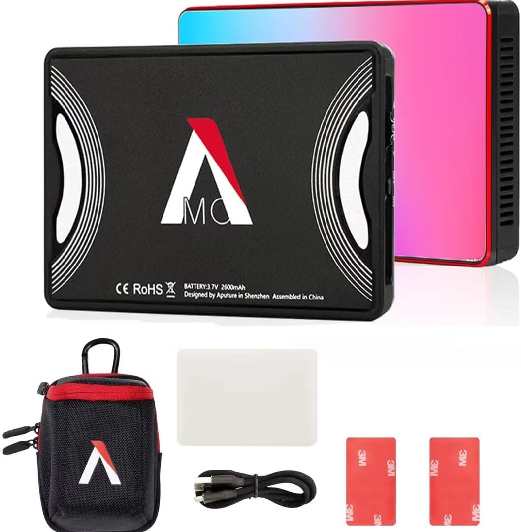 Aputure Amaran MC RGBWW Mini LED Light for Photography