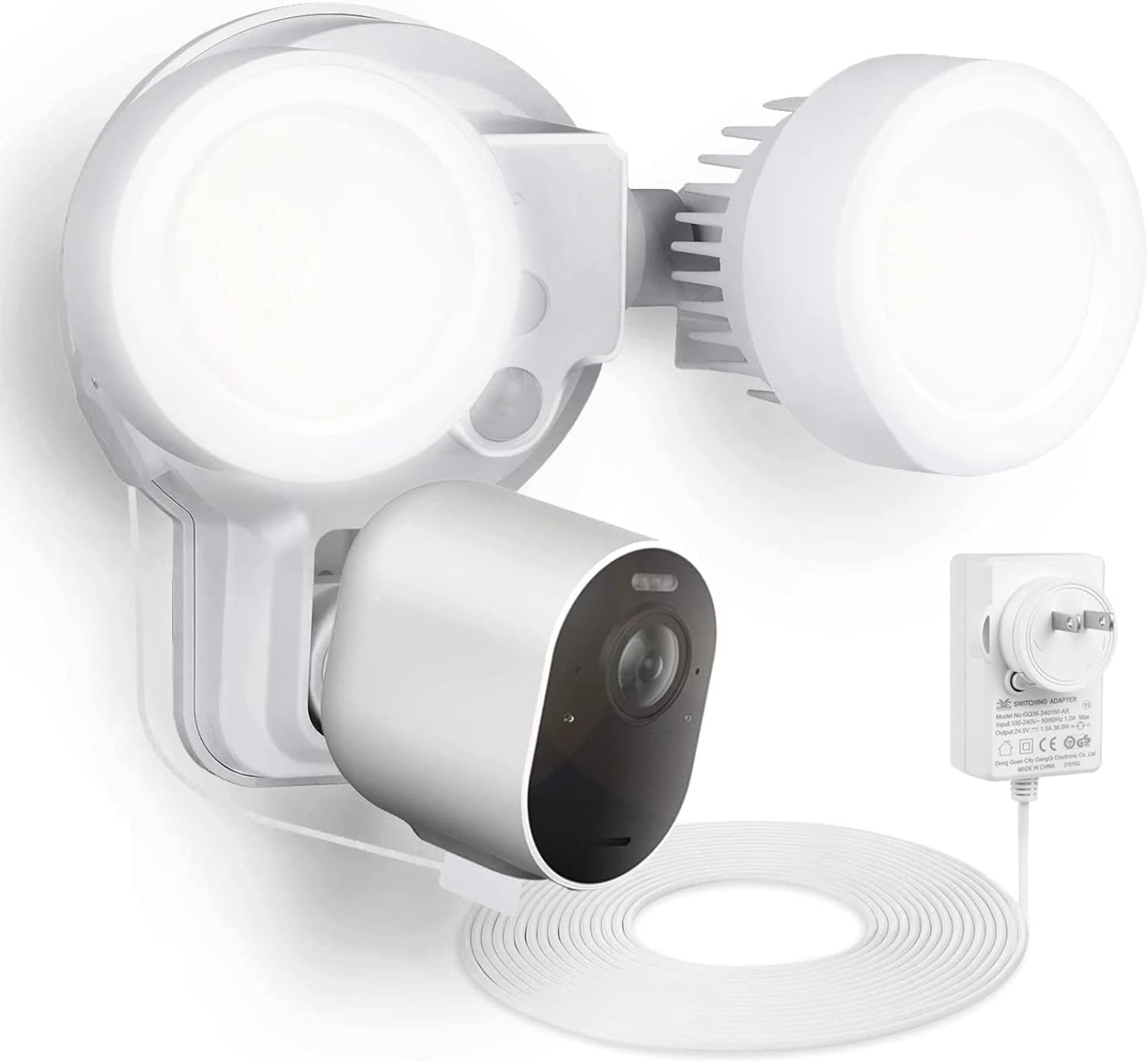 Wasserstein 3-in-1 Floodlight and Charger for Arlo Cameras