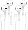 Apple MFi Certified Wired Earbuds - Clear Calls & Crisp Music