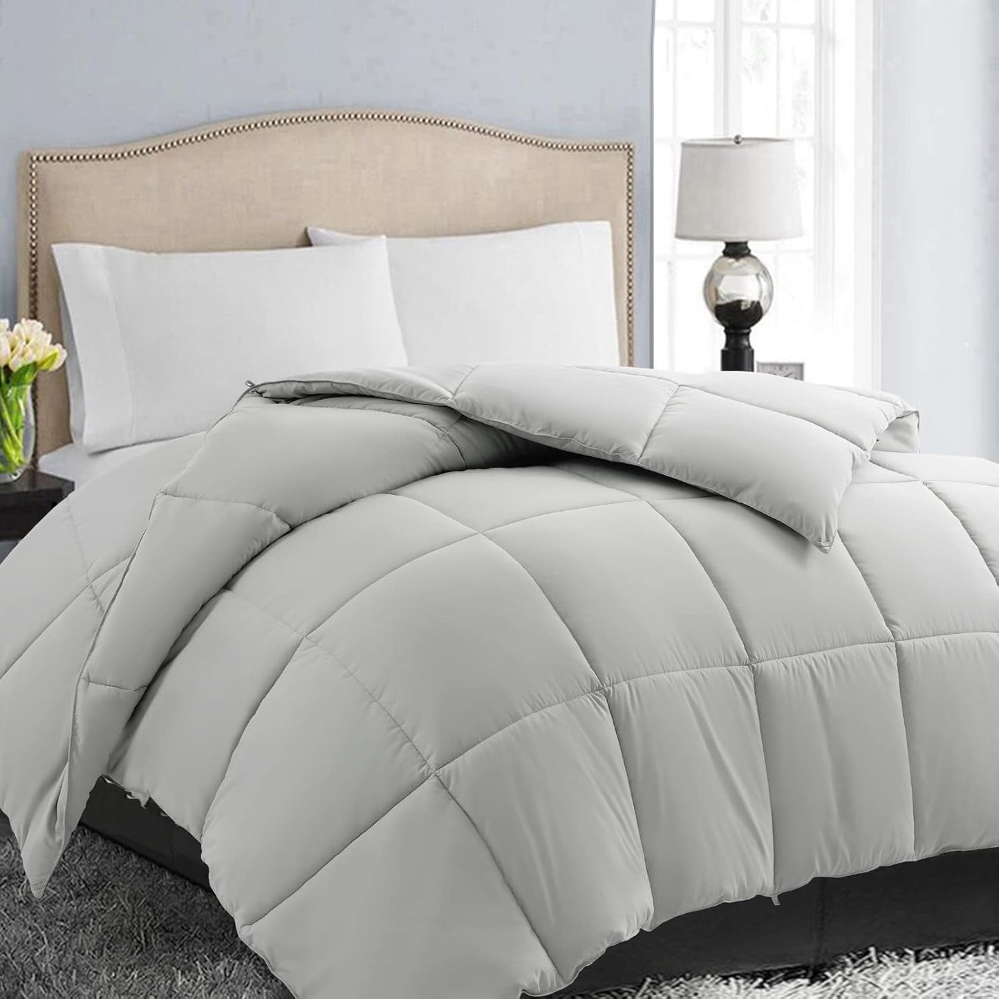 EASELAND Twin Size Down Alternative Comforter for All Seasons