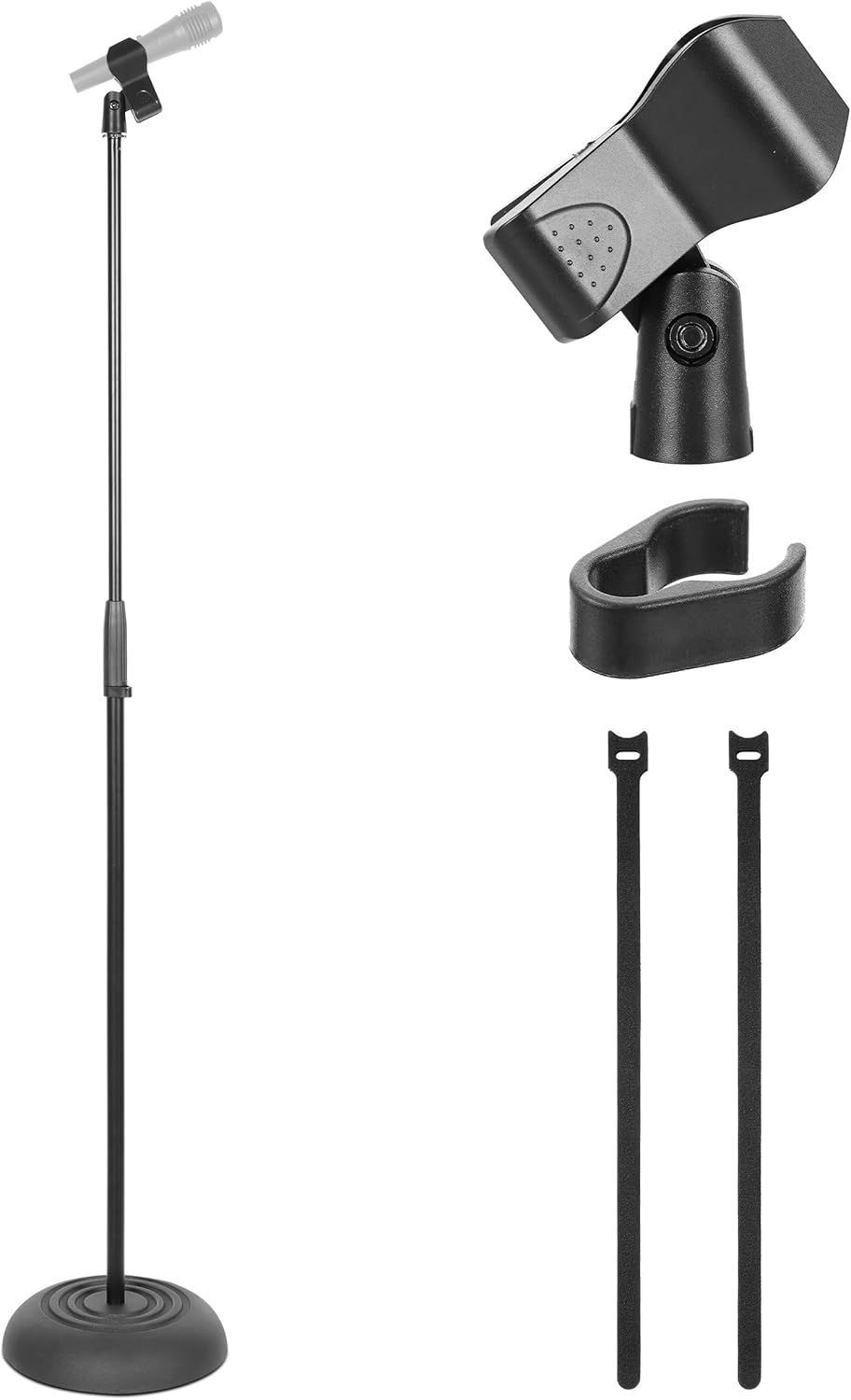 Pyle Adjustable Height Microphone Stand for Studio and Concerts