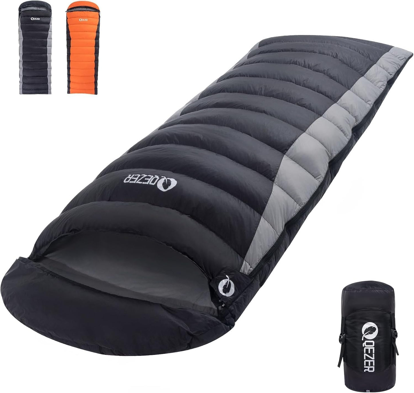 Ultralight Down Sleeping Bag for Adults - Perfect for Cold Weather