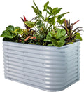 32 in Extra Tall Raised Garden Bed Kit Sky Blue - Less Bending