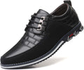 Mens Dress Shoes Casual Business Oxford Derby Leather Loafers