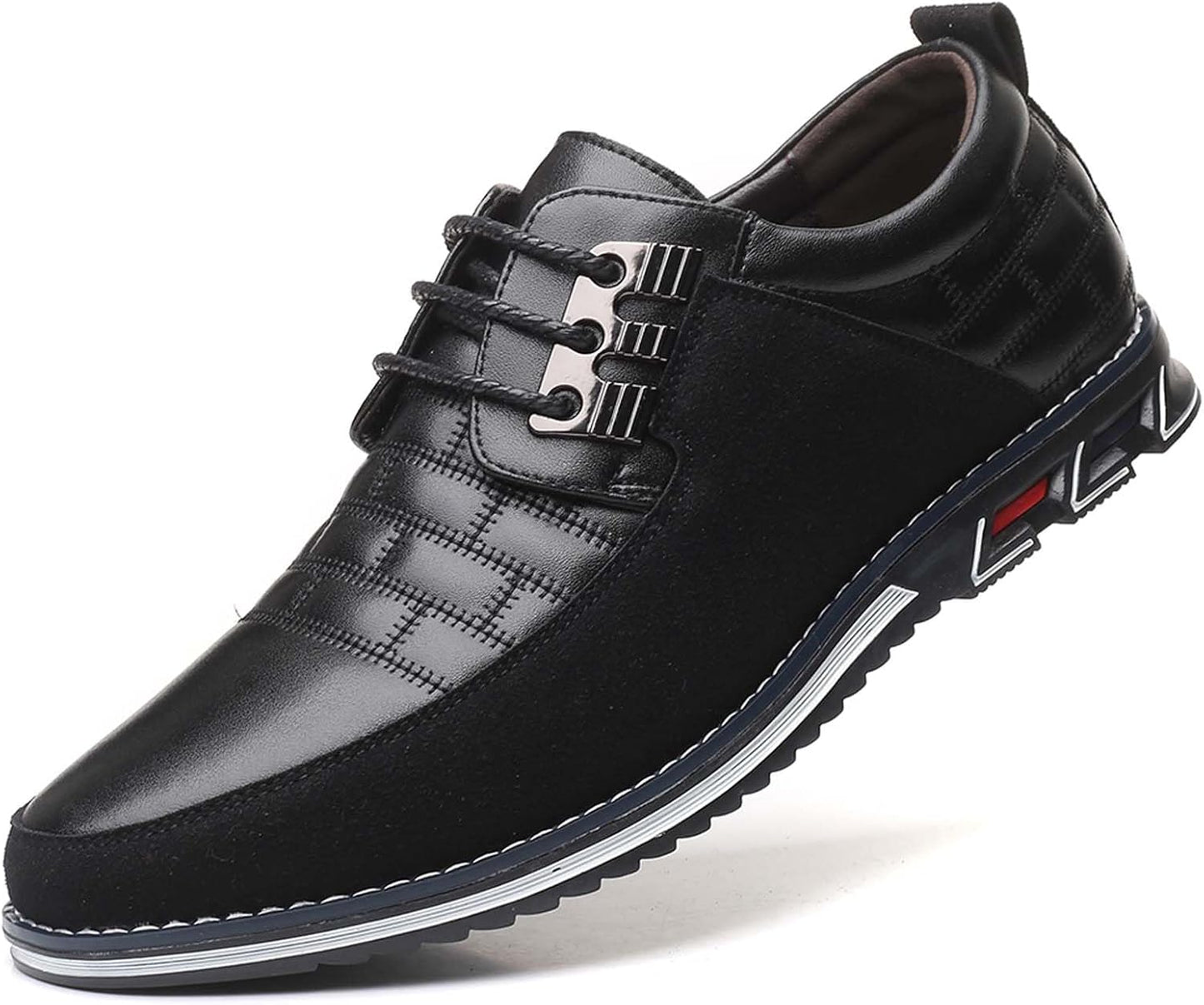 Mens Dress Shoes Casual Business Oxford Derby Leather Loafers