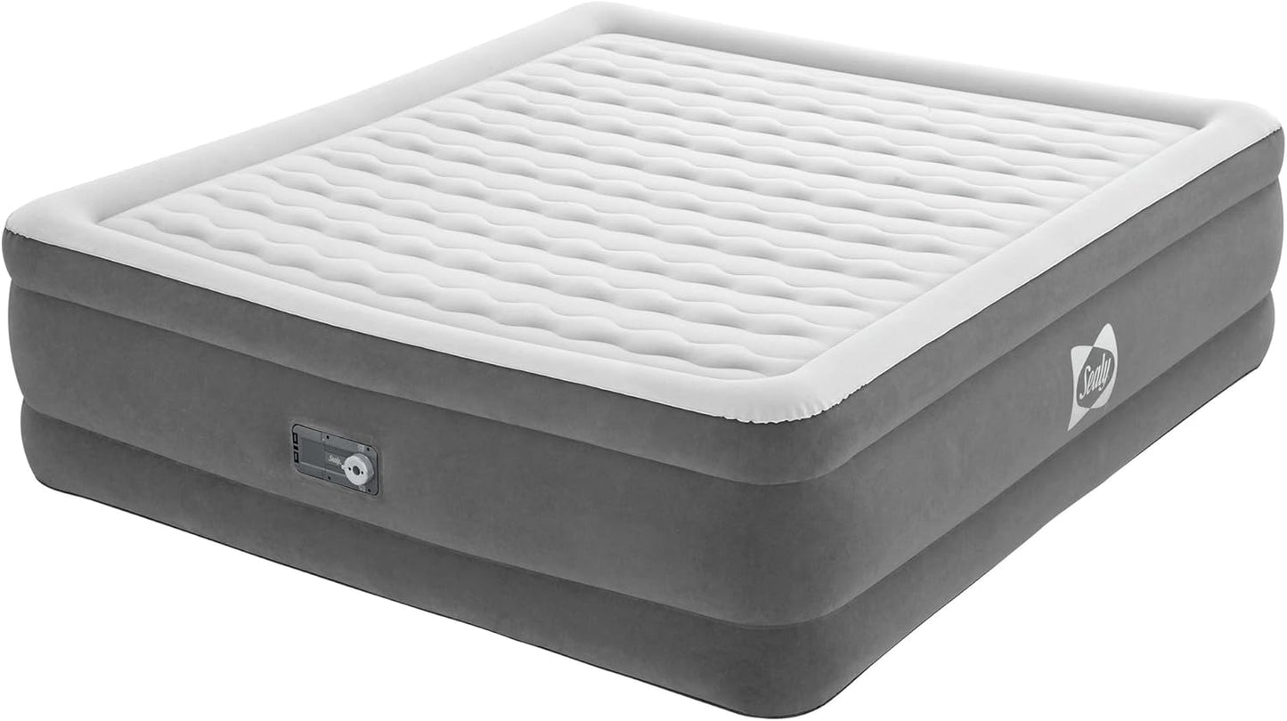 Sealy Tritech King Air Mattress with Built-in AC Pump for Comfort