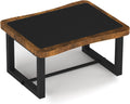 Wooden Step Stool with Non-Slip Mat - Sturdy One-Step Stool for Adults