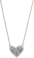 Kendra Scott Ari Heart Adjustable Length Pendant Necklace - Dainty If