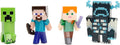 Minecraft 4-Pack 2.5in Diecast Collectible Figures - Iconic Quartet