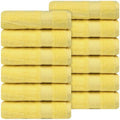 Ample Decor Hand Towel 18 x 28 in Pack of 12 - Thick Absorbent Towels