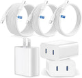iPhone 15 16 17 Pro Max Charger Fast Charging 45W Dual Port - 3 Pack