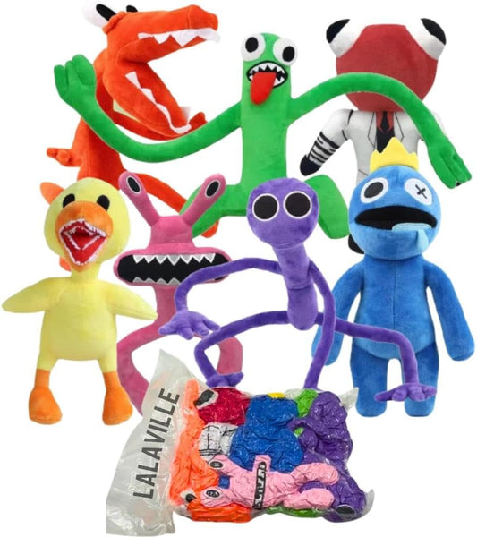 Lalaville Soft Plush Toys Set of 7 for Kids' Magical Playtime