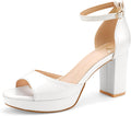 High Heels Chunky Platform Heels for Women - Stable 4in Block Heel are
