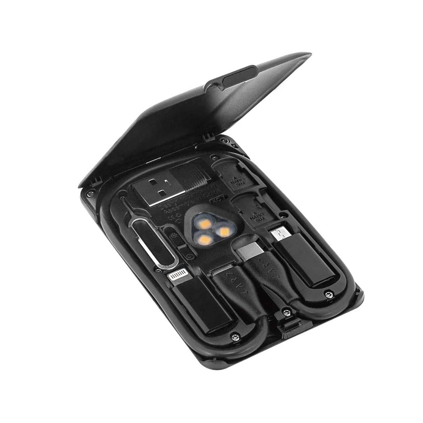 KableCARD Black Type-C Cable for Personal Computer Charging
