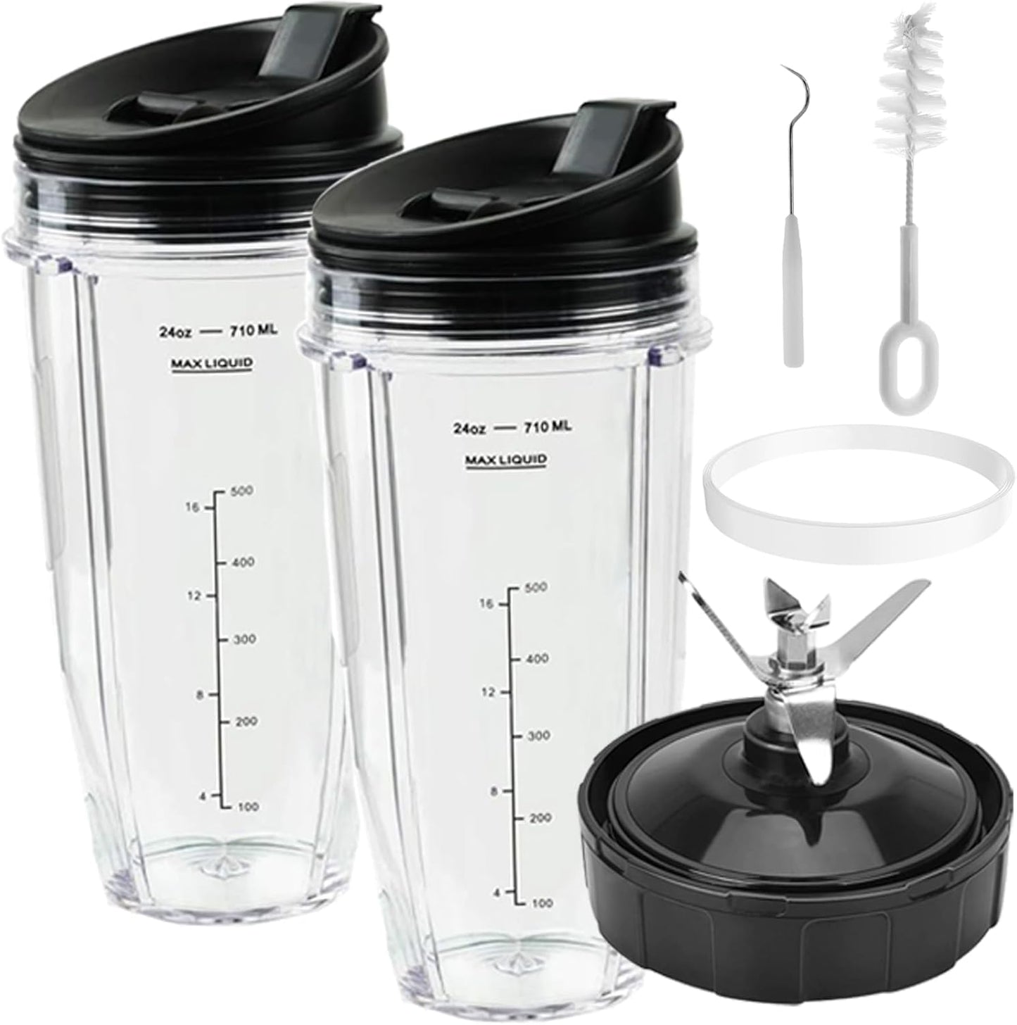 Blend Like a Pro with 24oz Ninja Cups & Blade!