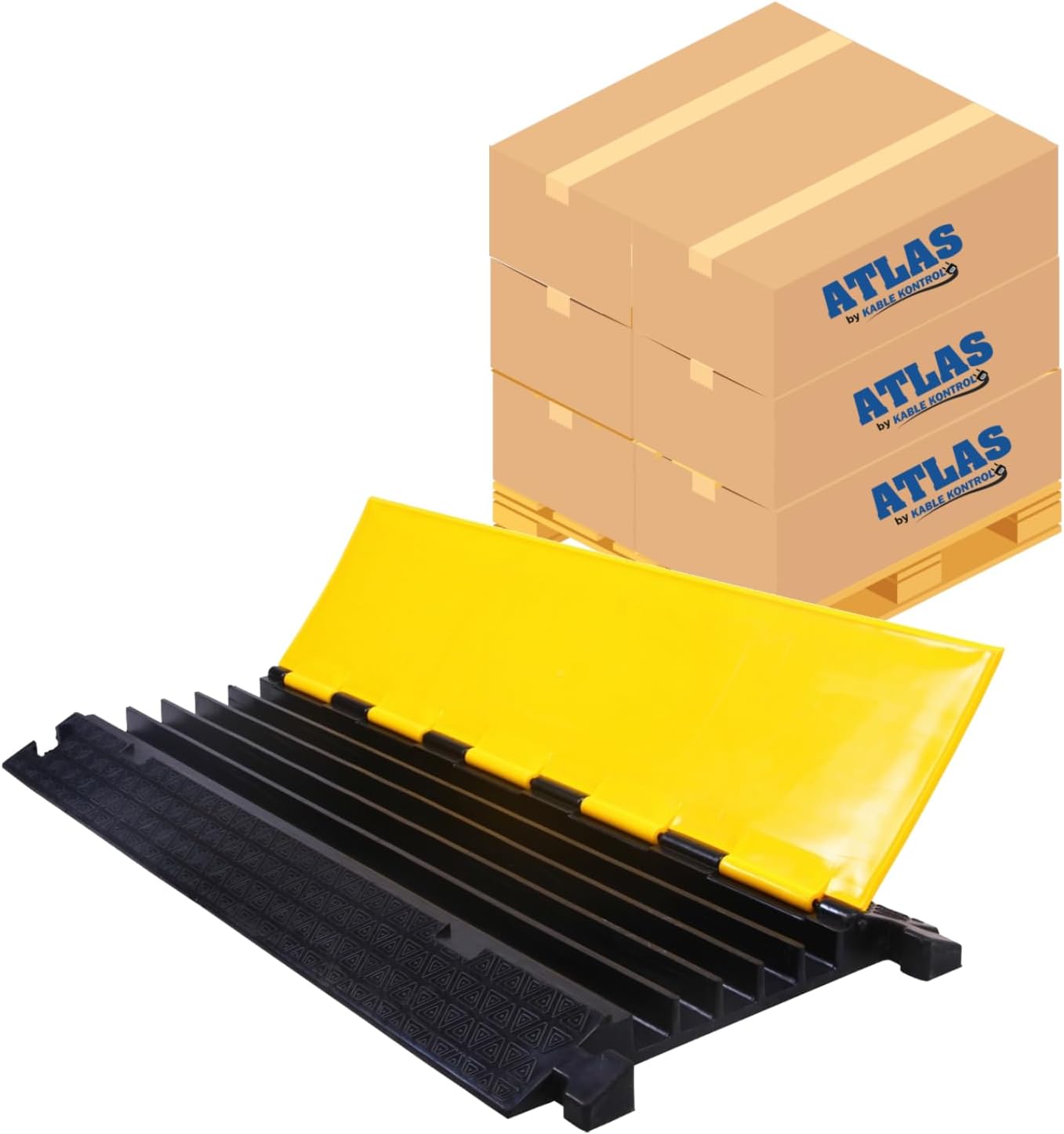 Kable Kontrol Atlas Cable Protector Wire Ramp - 5 Channel Bulk