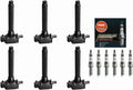 UF648 Ignition Coil Packs & NGK Iridium Spark Plugs Replacement