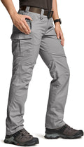 CQR Women's Flex Stretch Tactical Pants - Water Resistant (Style ZNNQ)