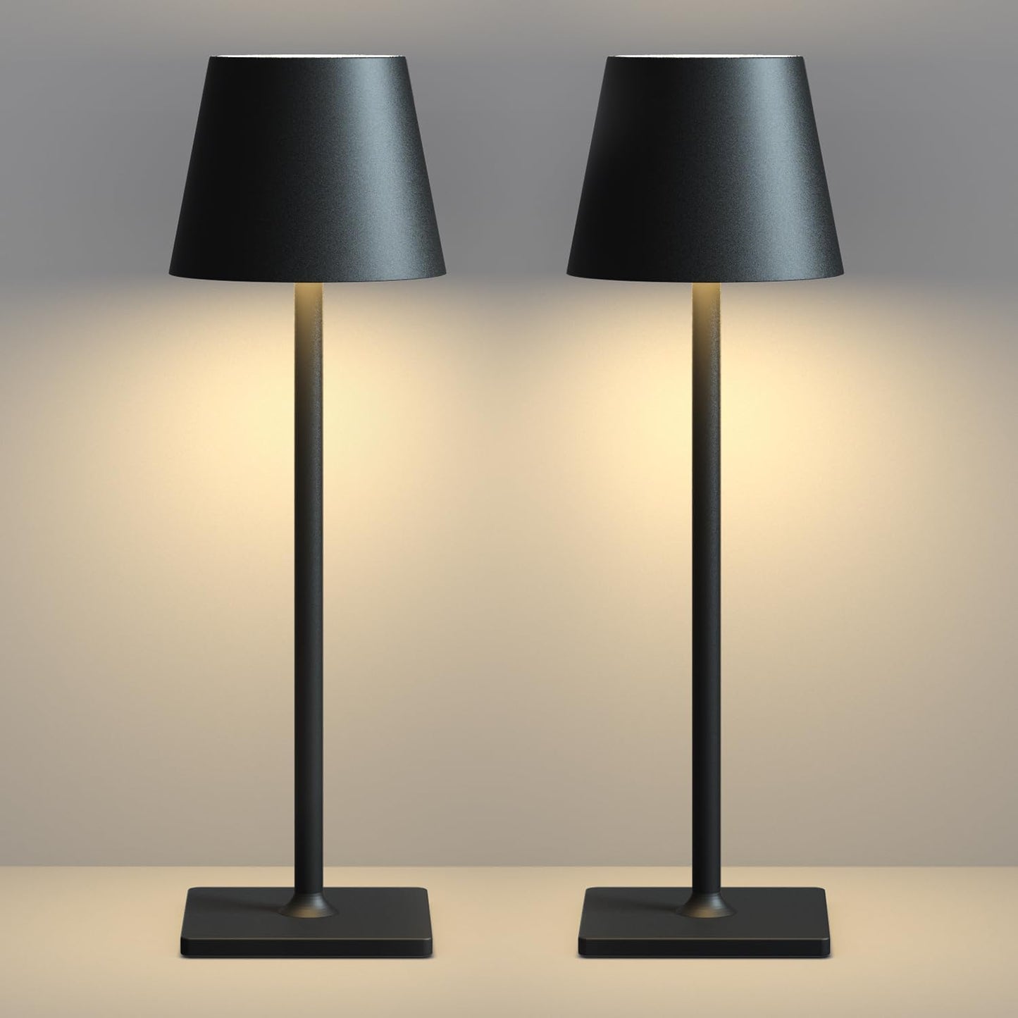 Portable LED Table Lamp: Rechargeable | Touch Dimmable | Versatile Use