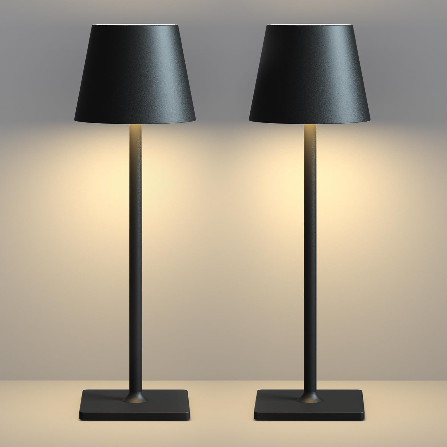 Portable LED Table Lamp: Rechargeable | Touch Dimmable | Versatile Use
