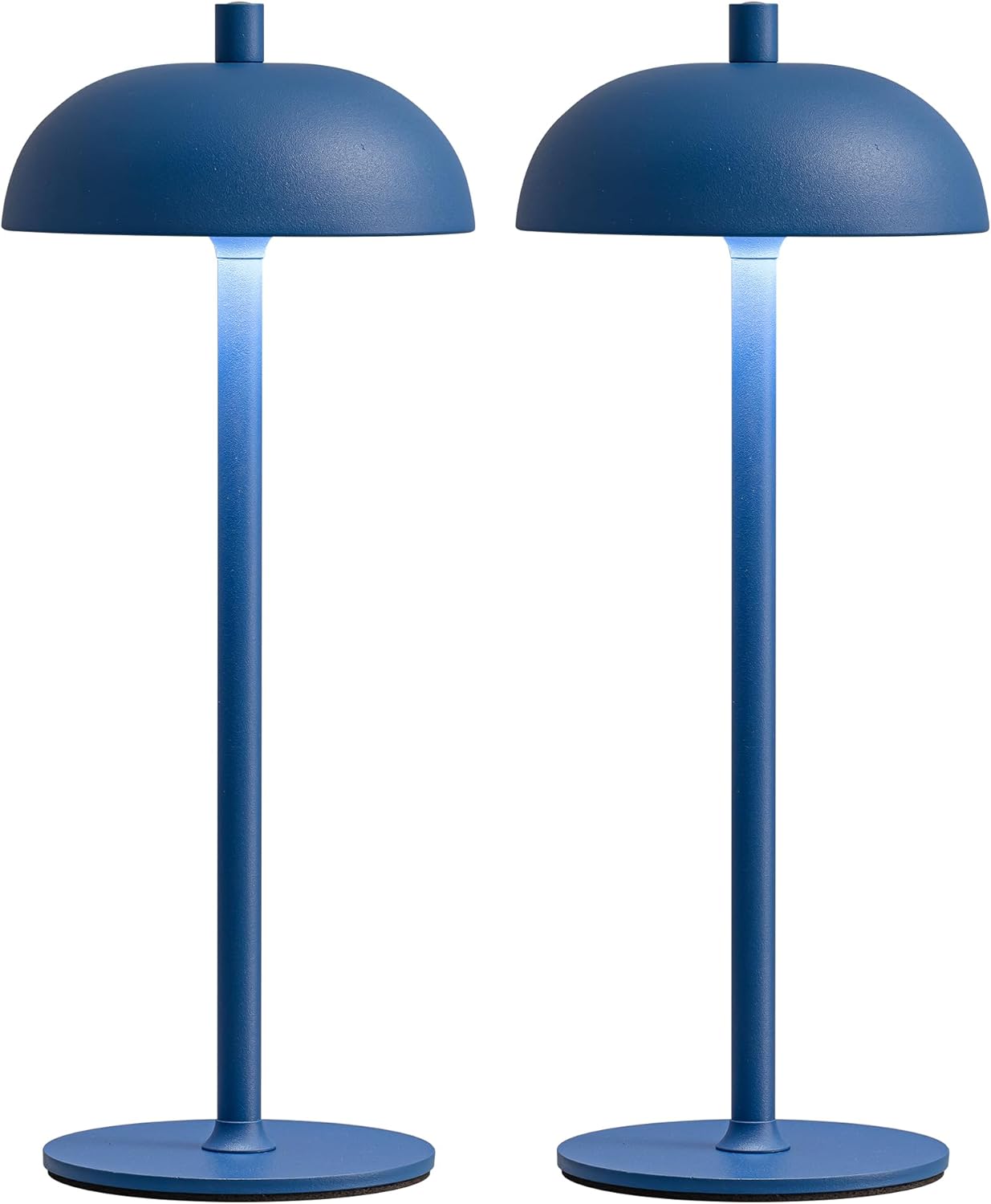 LED Cordless Table Lamp Set of 2 for Bedroom and Outdoor Use