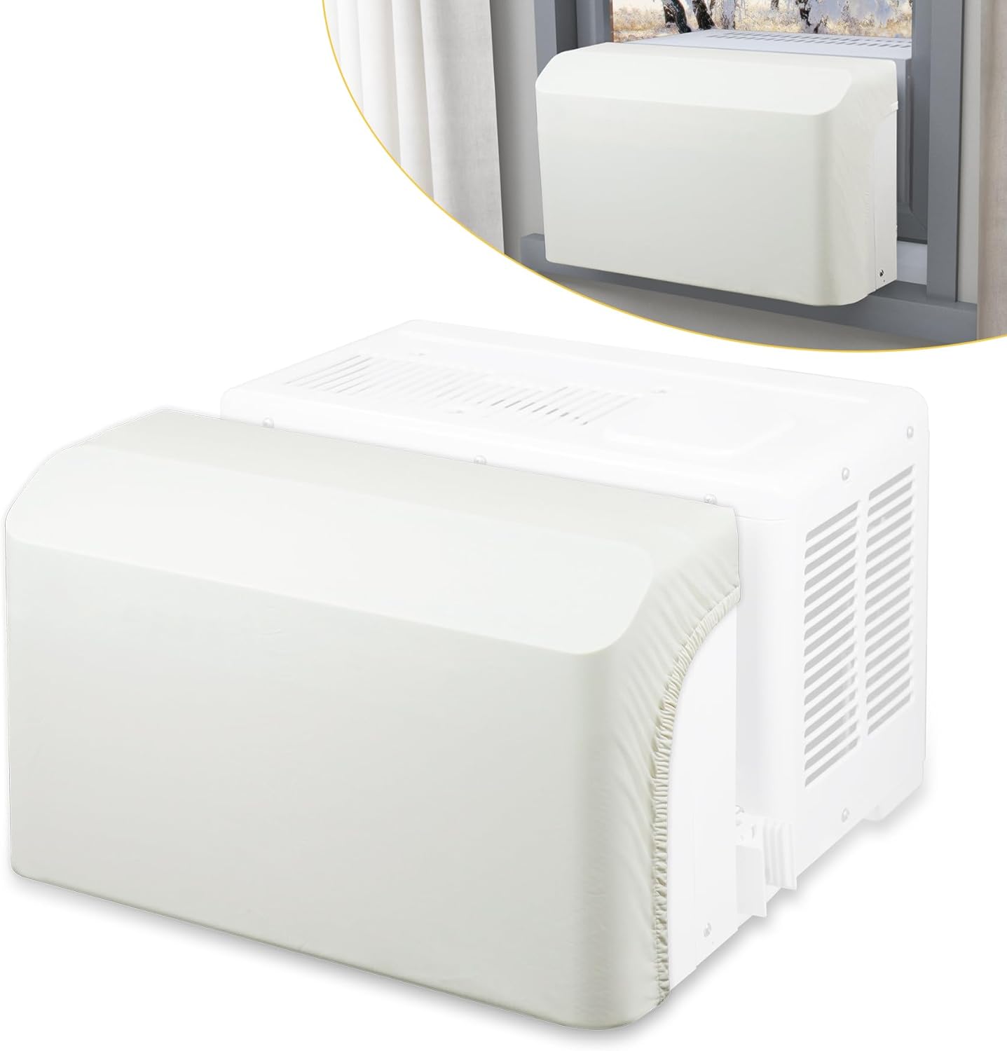 Durable Windproof AC Cover - Block Cold Drafts
