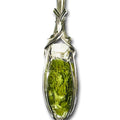 Genuine Moldavite Crystal Necklace Pendant - High Vibration