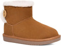 Koolaburra Kids' Nalie Mini Boot - Cozy Faux Fur Pull-On for Play