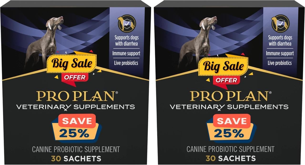 Forti-Flora Probiotics for Dogs Supplement - 60 Sachets Pack