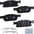Bendix Priority1 CFC1818A Ceramic Front Brake Pads - Quiet, Reliable