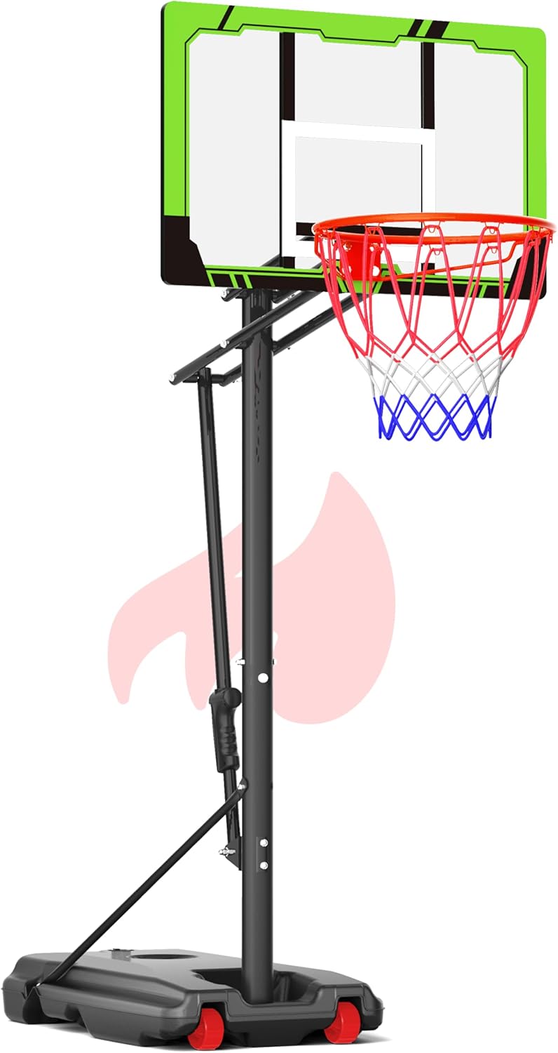 Mayfire Kids Basketball Hoop Adjustable Height for All Ages