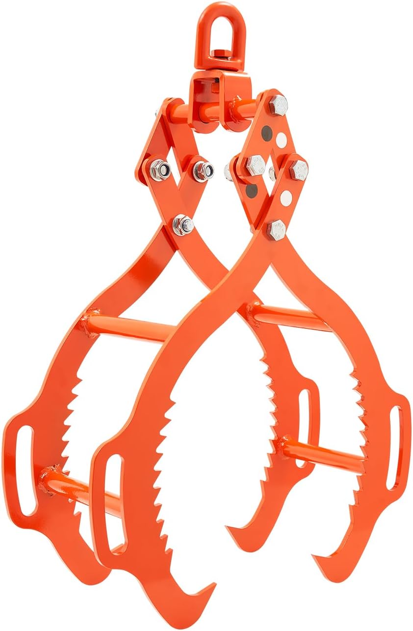 28in Log Lifting Tongs with 1000LBS Capacity for Heavy Duty Tasks