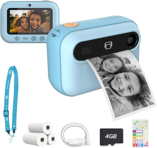 myFirst Insta 20 - Instant Print Kids Camera, 16MP Photos, No Ink Needed!