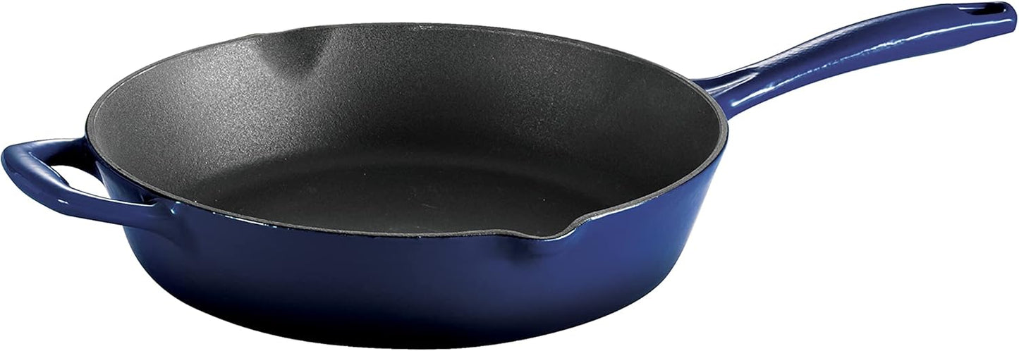 Tramontina Bestow Enameled Cast Iron Skillet for Versatile Cooking