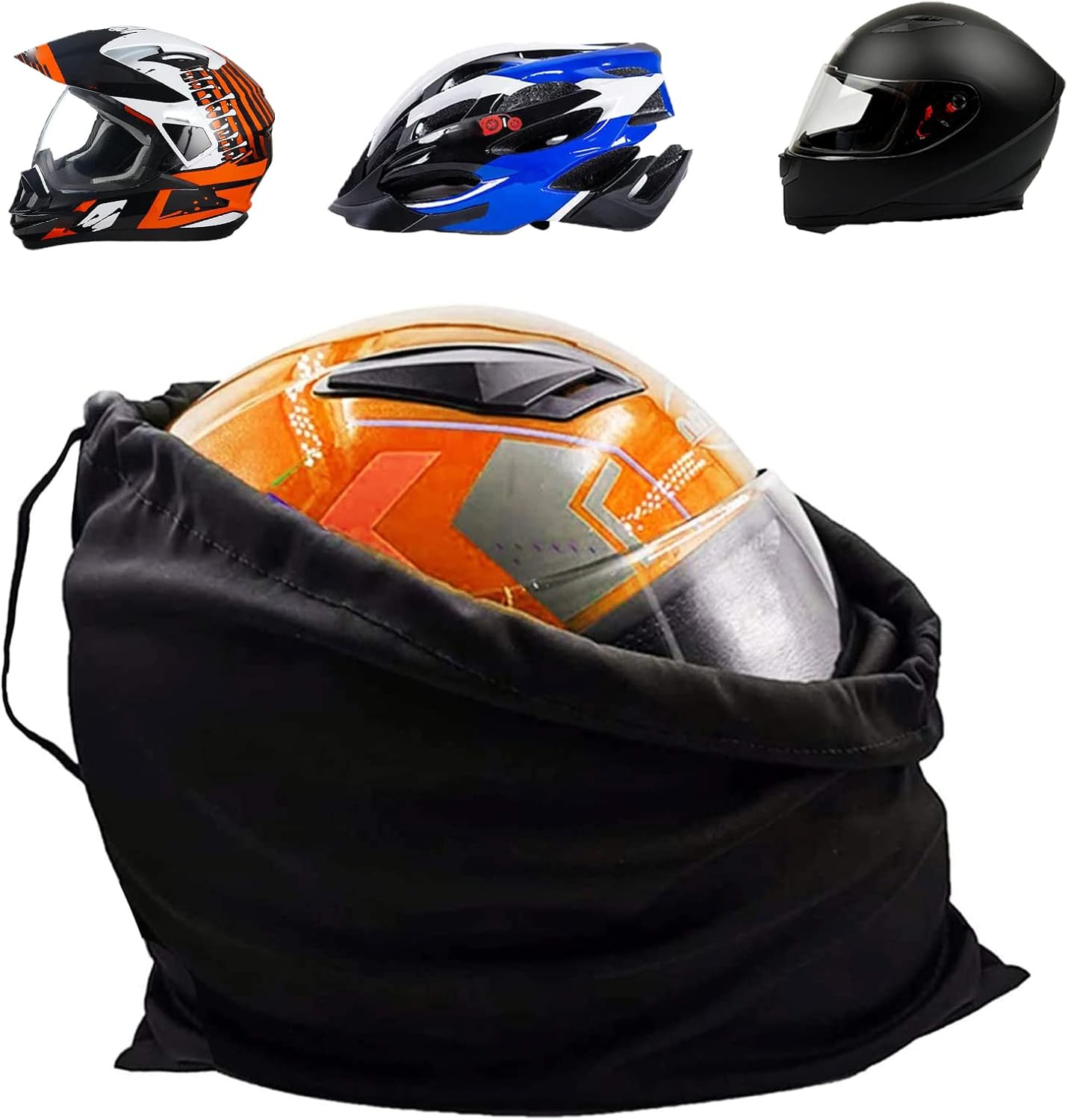Premium Nylon Helmet Bag | Lightweight & Durable | KOOUMOS