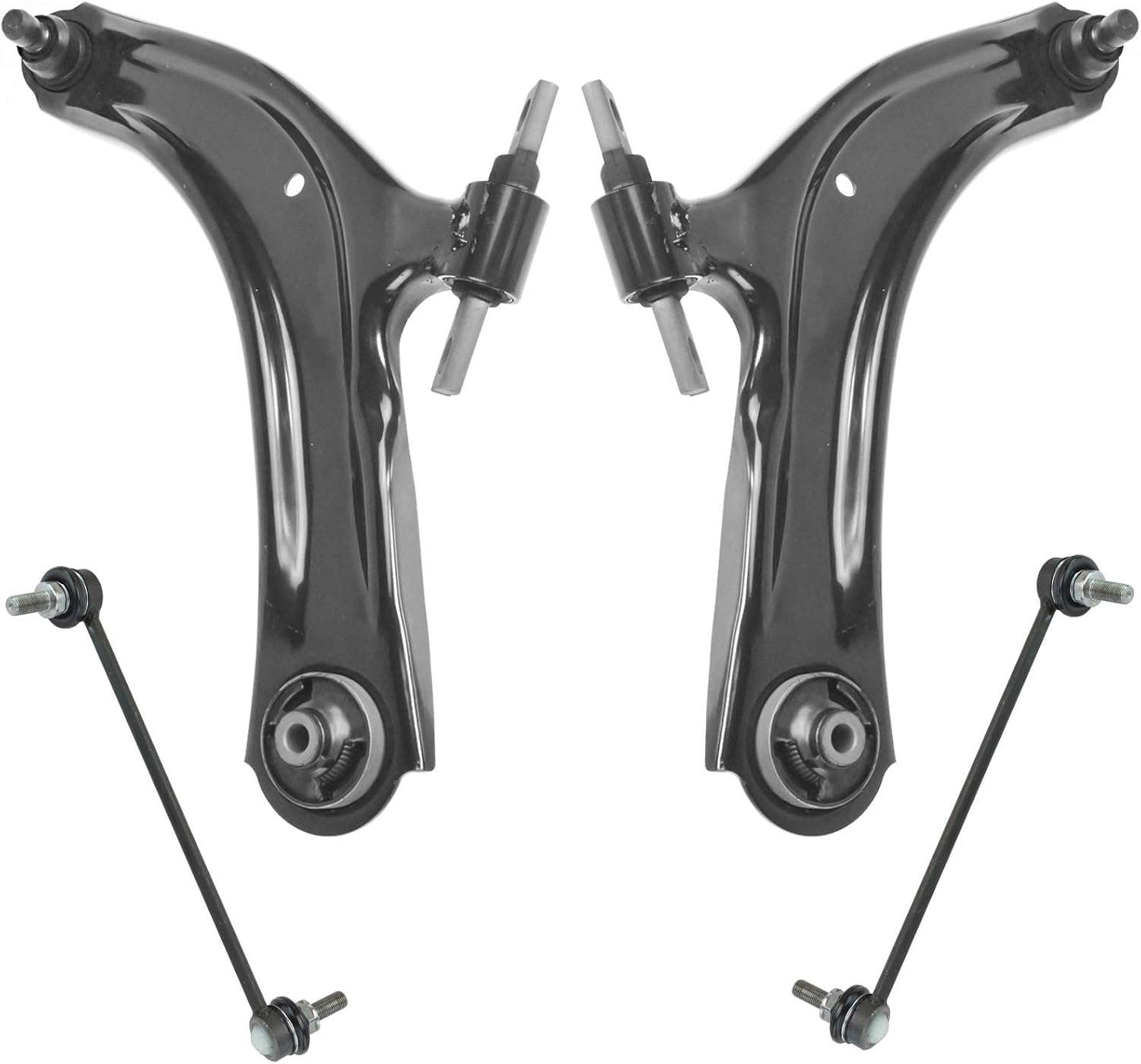 TRQ Front Suspension Kit Control Arm with Ball Joint for Rogue