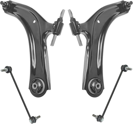TRQ Front Suspension Kit Control Arm with Ball Joint for Rogue