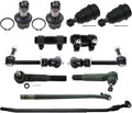 TRQ Front Steering & Suspension Kit Ball Joint Drag Link Tie Rod