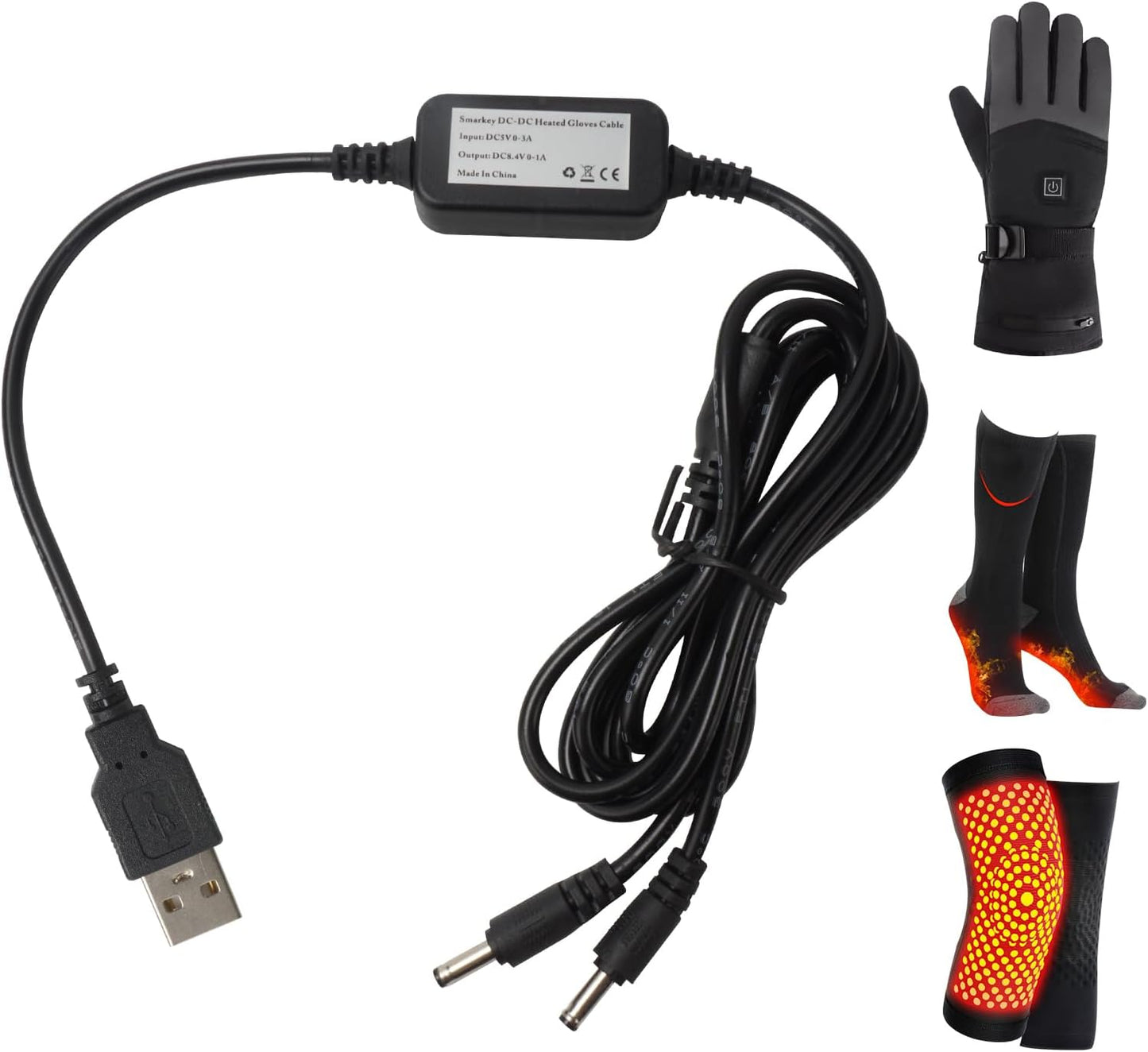 Smarkey 8.4v Charger: Easy Heat Anywhere!