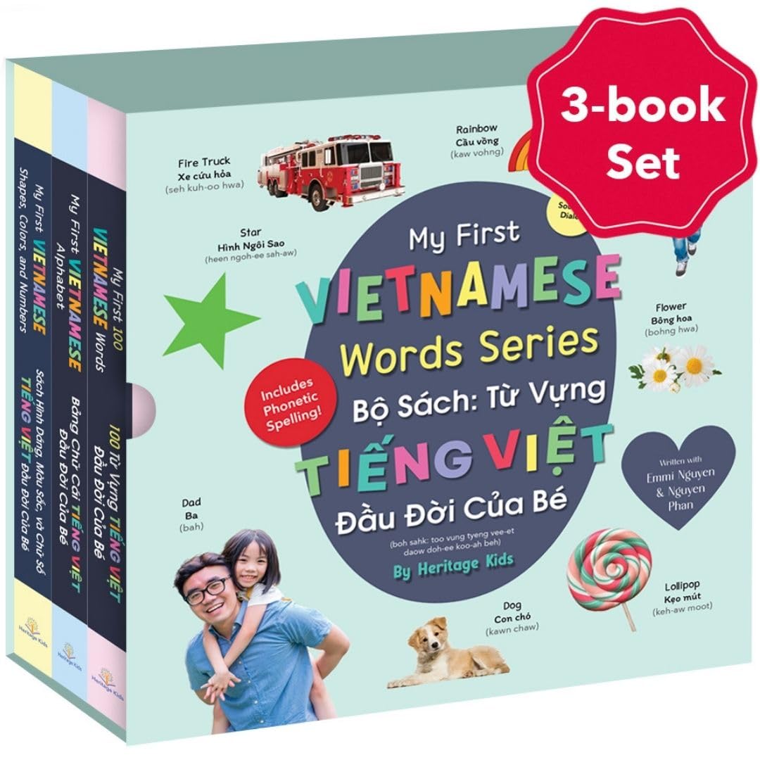 My First Vietnamese Words Series for Kids by Heritage Kids Press