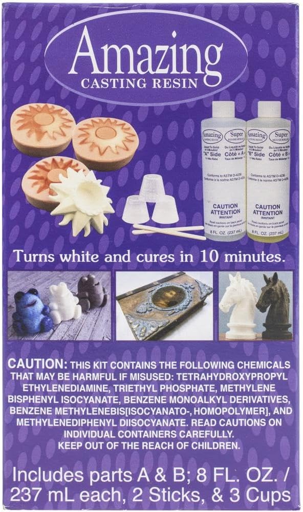 Amazing Casting Resin Kit for Fast-Curing Mold Making Projects