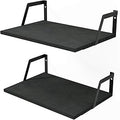Floating Shelves Wall Mounted Set of 2 Rustic Wood Shelves