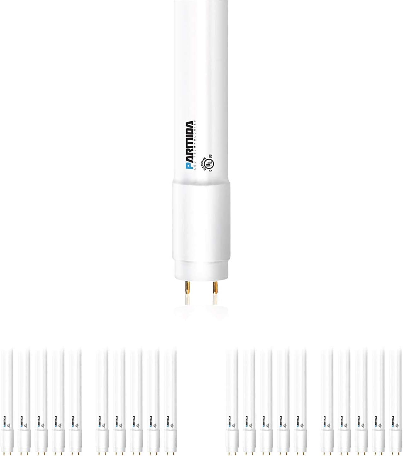 PARMIDA 20-Pack 4FT LED T8 Ballast Bypass Light Tube Review