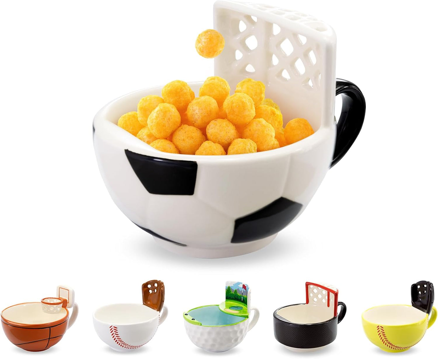 Soccer Mug with Goal - Fun Gift for Kids and Soccer Fans
